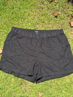 J Crew Linen Breezy Summer Short with Pockets